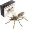 3D Metal Puzzles for Kids: Northern Giant Hornet Metal Model Kits, 3D Metal Puzzle Mechanical Wasp Building Blocks, Difficult DIY for Assembly, Birthday Gifts for Men (3D Metal Wasp-Silver Gold)